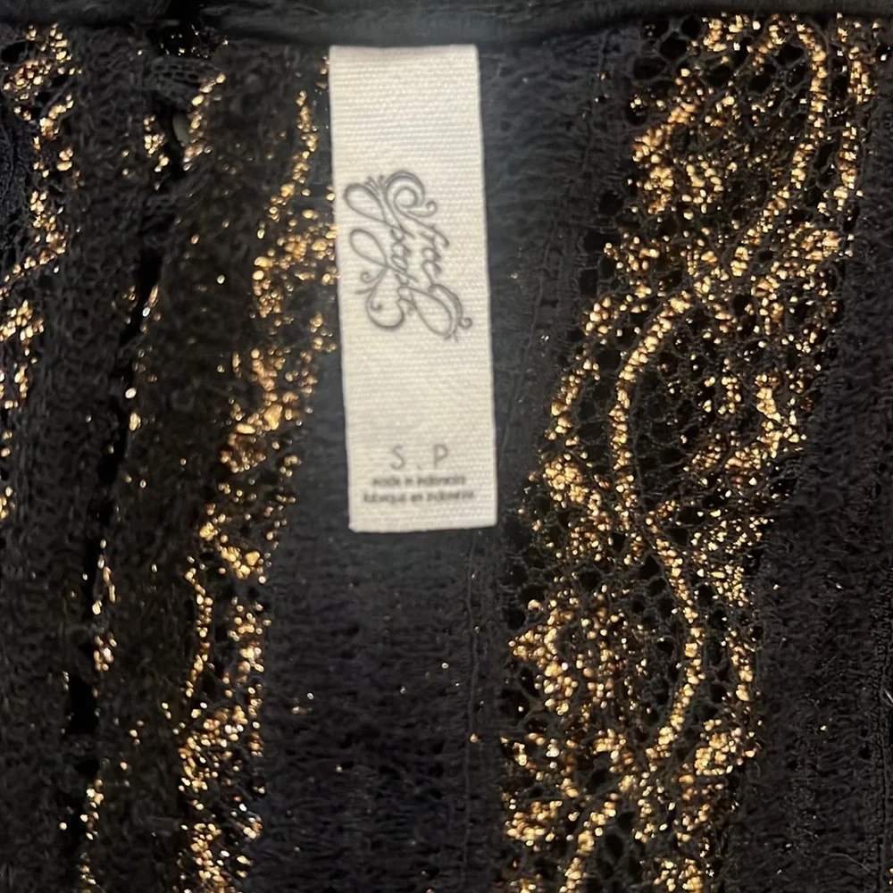 Free people gold lace mini - Picture 5 of 7